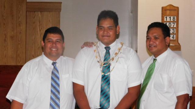 Président de Pieu, son 1er conseiller et elder LEE