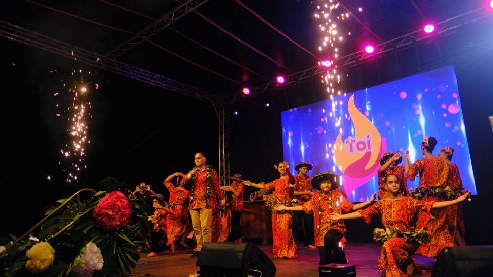 Afai et son groupe de danse 